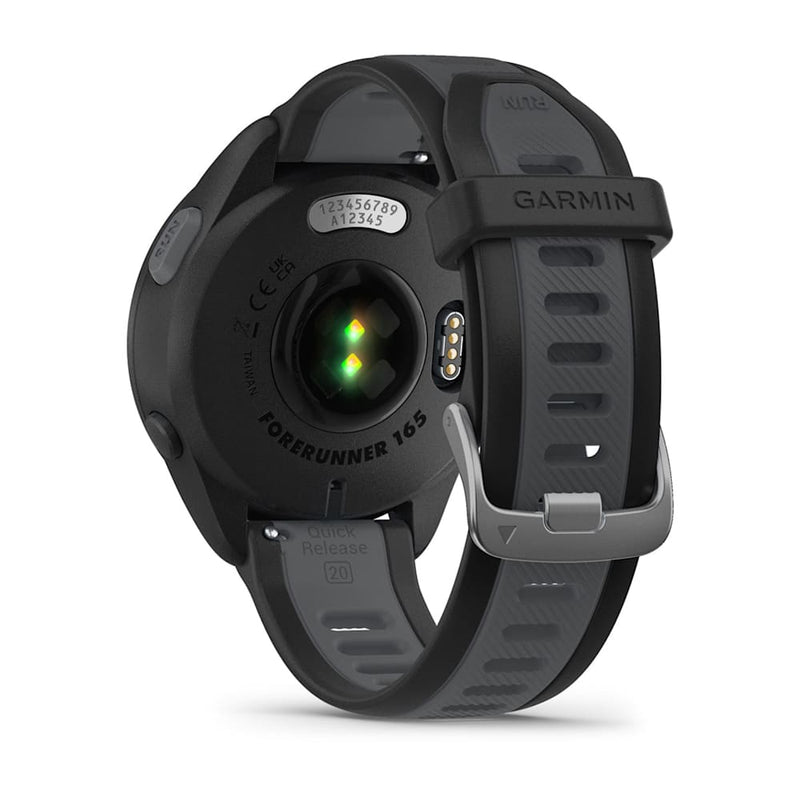 RELOGIO GARMIN FORERUNNER® 165 MUSIC PRETO/CINZENTO ARDÓSIA