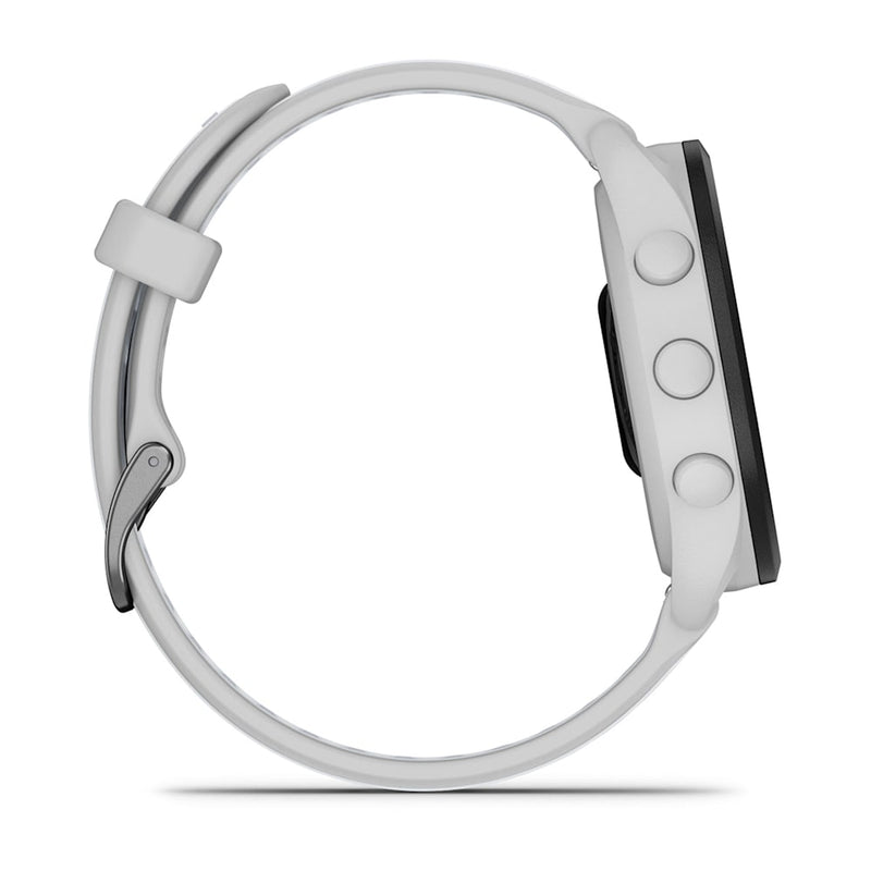 RELOGIO GARMIN FORERUNNER® 165 MUSIC CINZENTO NEVOEIRO/BRANCO PEDRA