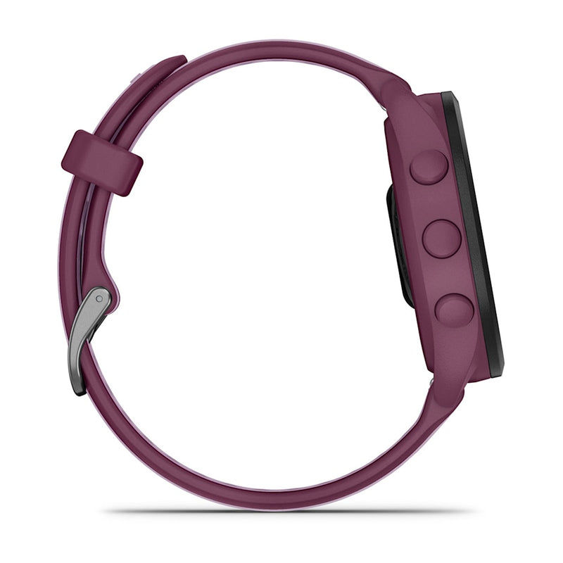 RELOGIO GARMIN FORERUNNER® 165 MUSIC BORDEAUX/LILÁS