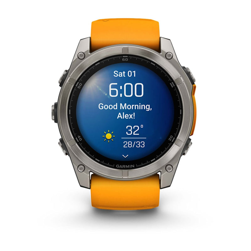 RELOGIO GARMIN FĒNIX® 8 – 51 MM AMOLED